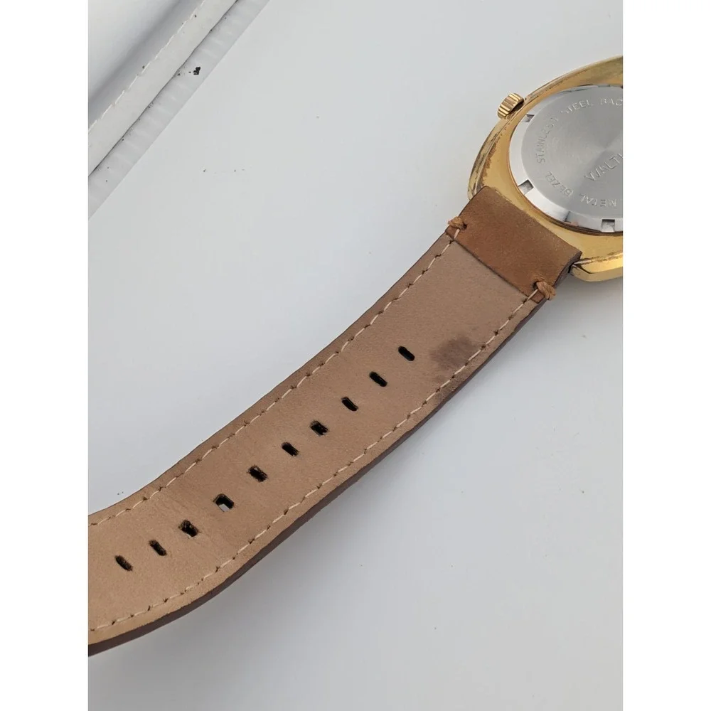 Vintage Waltham 17 Jewels Manual Wind Watch 38mm Cushion Case- Working